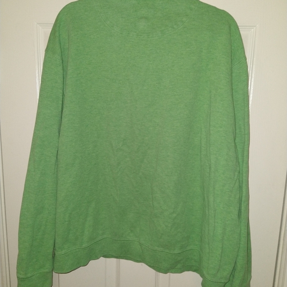 Orvis Green Quarter Zip Pullover Sweater Men's sz XXL. - Picture 2 of 6